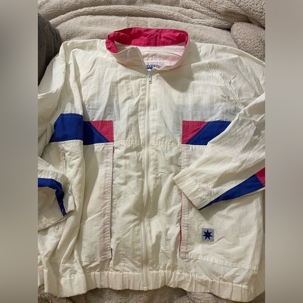 Genuine Vintage 60’s Zip Front Nylon Windbreaker